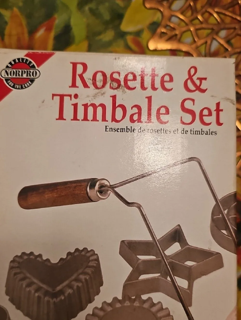 Norpro Rosette & Timbale Baking Set - White